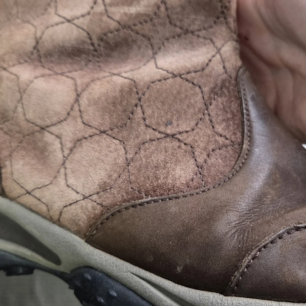 The North Face Primaloft Womens Winter‎ Insulated Brown Boots Back Zip Size 10